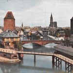 Elsass Strassburg Gedeckte Brücken feldpgl1917 301.740