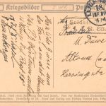 Militär I. WK zerstörte Kirche Künstlerkarte feldpgl 301.770