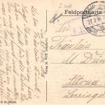 Militär I. WK St. Souplet Zerstörte Gebäude feldpgl1916 301.773