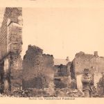 Militär I. WK Vaudesincourt Ruinen feldpgl1915 301.774