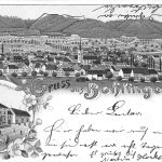 Schweiz Bohfingen Litho Mehrbildkarte gl1896 301.821