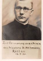Rottau Chiemgau Priester M. Heitzmann Fotokarte ngl 302.145