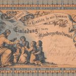 Religion Einladung zum Kindergottesdienst kein AK ngl 302.307