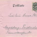 Glückwunsch Neujahr Prägekarte gl1900 302.311
