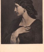 Künstler/Maler A. Feuerbach Bildnis der Nana Risi ngl 302.317