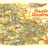 Landkarten-AK Saale-Unstrut ngl 302.341