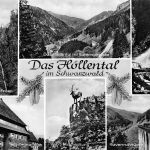 Landschaften-AK Schwarzwald Das Höllental ngl 302.366