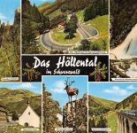 Landschaften-AK Schwarzwald Das Höllental ngl 302.373