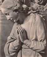 Skulptur Maria, das Jesukind anbetend Luca della Robbia ngl 302.404