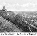 Jena Der Fuchsturm mit Ziegenhain gl1972 303.082