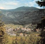 Bodenmais (Bayrischer Wald) Panorama mit Arber gl1972 303.724