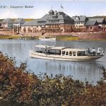 Talsperre Malter bei Dippoldiswalde Gasthof "Seeblick" gl1927 303.824