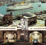 Hamburg Der Elbtunnel gl1970 304.324