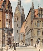 Hannover Altes Rathaus Marktkirche gl1957 304.449