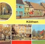 Köthen (Anhalt) Mehrbildkarte gl 304.721