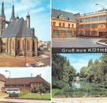 Köthen (Anhalt) Mehrbildkarte gl1975 304.722