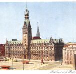 Hamburg Rathaus und Rathausmarkt ngl 304.858