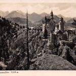 Neuschwanstein Schloß Gesamtansicht ngl 304.949