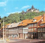 Wernigerode (Harz) Schöne Ecke mit Blick zum Schloss gl 304.959