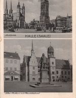 Halle (Saale) Mehrbildkarte ngl 304.960