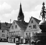 Neunkirchen (Saar) Marktplatz mit Brunnen ngl 305.045