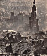 Heidelberg Altstadtdächer mit Heiliggeist gl 305.071