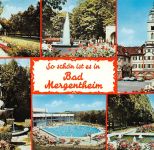 Bad Mergentheim Mehrbildkarte gl1982 305.082