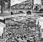 Bad Mergentheim Mehrbildkarte gl1958 305.084