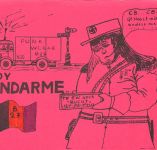 Belgien Funkerkarte Lady Gendarme ngl 305.101