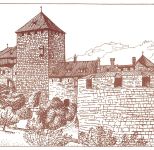Liechtenstein Vaduz Schloß Künstlerkarte gl1972 305.127