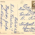 Norwegen Ekeberg Oslo Nautical School gl1951 305.132
