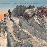 Frankreich 74 Chamonix Mont-Blanc Mer de Glace et Grandes Jorasses ngl 305.140