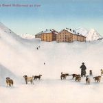 Schweiz Hospice du Grand St. Bernard en hiver ngl 305.157