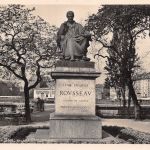 Schweiz Geneve Statue J. J. Rousseau ngl 305.161