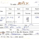 Russland Kirov Funkerkarte ngl 305.187