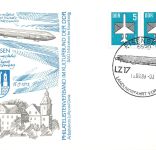 Eisenberg i.Th. Sonderpostkarte Philatelistenverband Zeppelin ngl 305.201