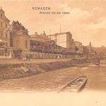Remagen Rheinufer mit den Hotels ngl 305.309
