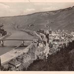 Bernkastel-Kues a.d. Mosel Panorama gl1955 305.327