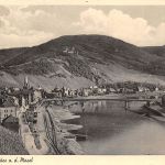 Bernkastel-Kues a.d. Mosel Panorama gl1952 305.328