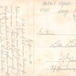 Lauterbach (Hessen) Panorama mit Spruch Künstlerkarte bahnpgl 305.436