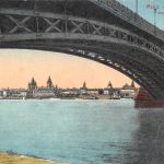 Mainz Blick durch die Straßenbrücke feldpgl1916 305.458