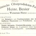 Mainz-Weisenau Rheinische-Obstprodukten-Fabrik Heinr.Besier ngl 305.462