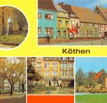 Köthen (Anhalt) Mehrbildkarte gl1983 305.492