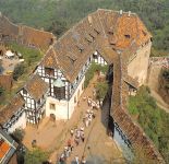 Eisenach Wartburg Blick in den vorderen Burghof ngl 305.499