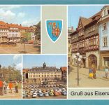 Eisenach Mehrbildkarte ngl 305.504