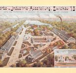 Zwickau Ausstellung 1906 Gesamtansicht Reproduktion!!! ngl 305.524