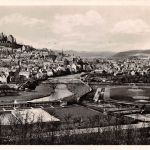 Marburg a. Lahn mit Stadion und Sommerbad gl1938 305.562