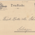 Hannover, Edler & Krische, Empfangsbestätigung gl1904 G2763