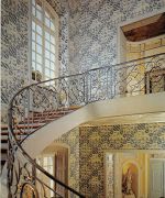 Brühl Schloss Falkenlust Treppenhaus ngl 305.710