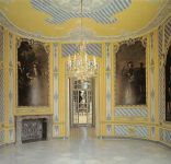 Brühl Schloss Falkenlust Salon Erdgeschoß ngl 305.711
